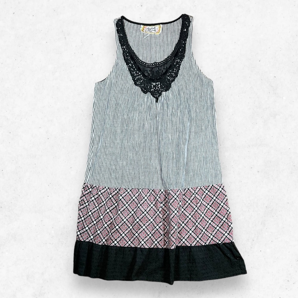 Anthropologie Scrapbook Originals‎ Short Bohemian Dress Women's Medium Summer